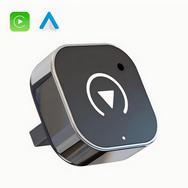 2-in-1 Wireless CarPlay Adapter, Black (A12)
